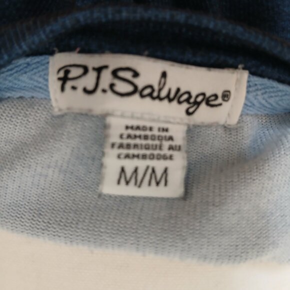 PJ Salvage Stars 2 Piece Pajama Set Size Medium - Picture 4 of 6